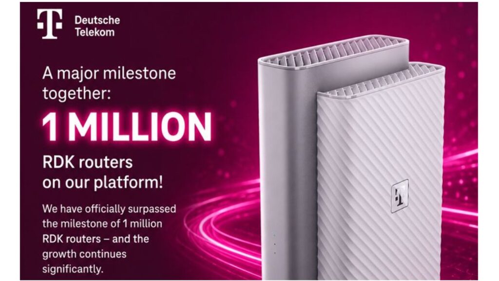 Deutsche Telekom reaches 1 million RDK-B milestone with Cujo AI Deutsche Telekom reaches 1 million RDK-B milestone with Cujo AI